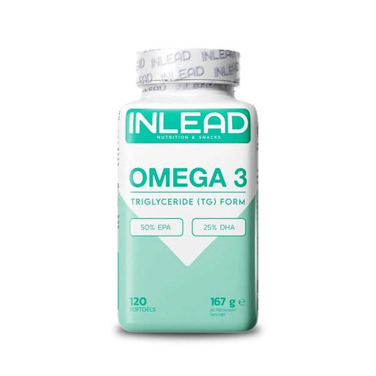 Omega-3 120 Kapseln-Omega 3-INLEAD-Maniac-Sports