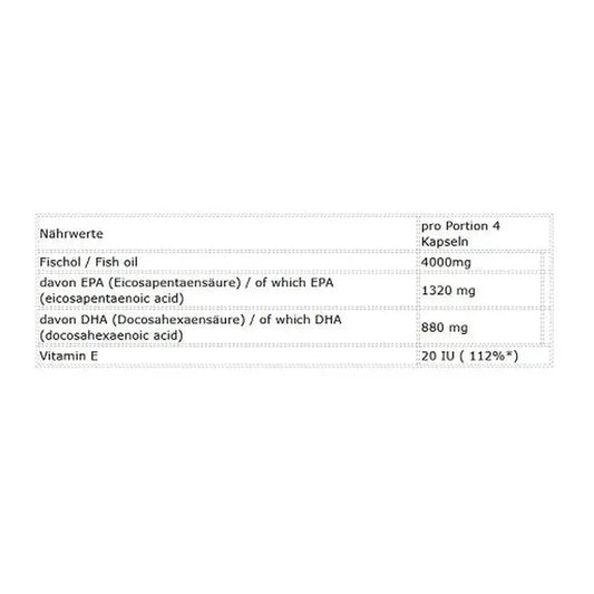 Omega 3 60 Kapseln-Omega 3-Maniac-Sports.de
