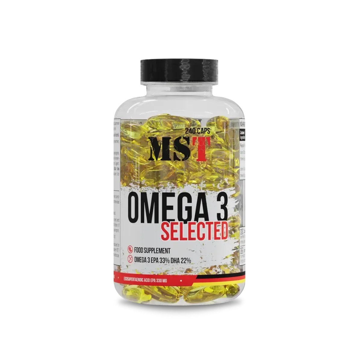Omega 3 Selected 500 Kapseln-Omega 3-MST-Maniac-Sports