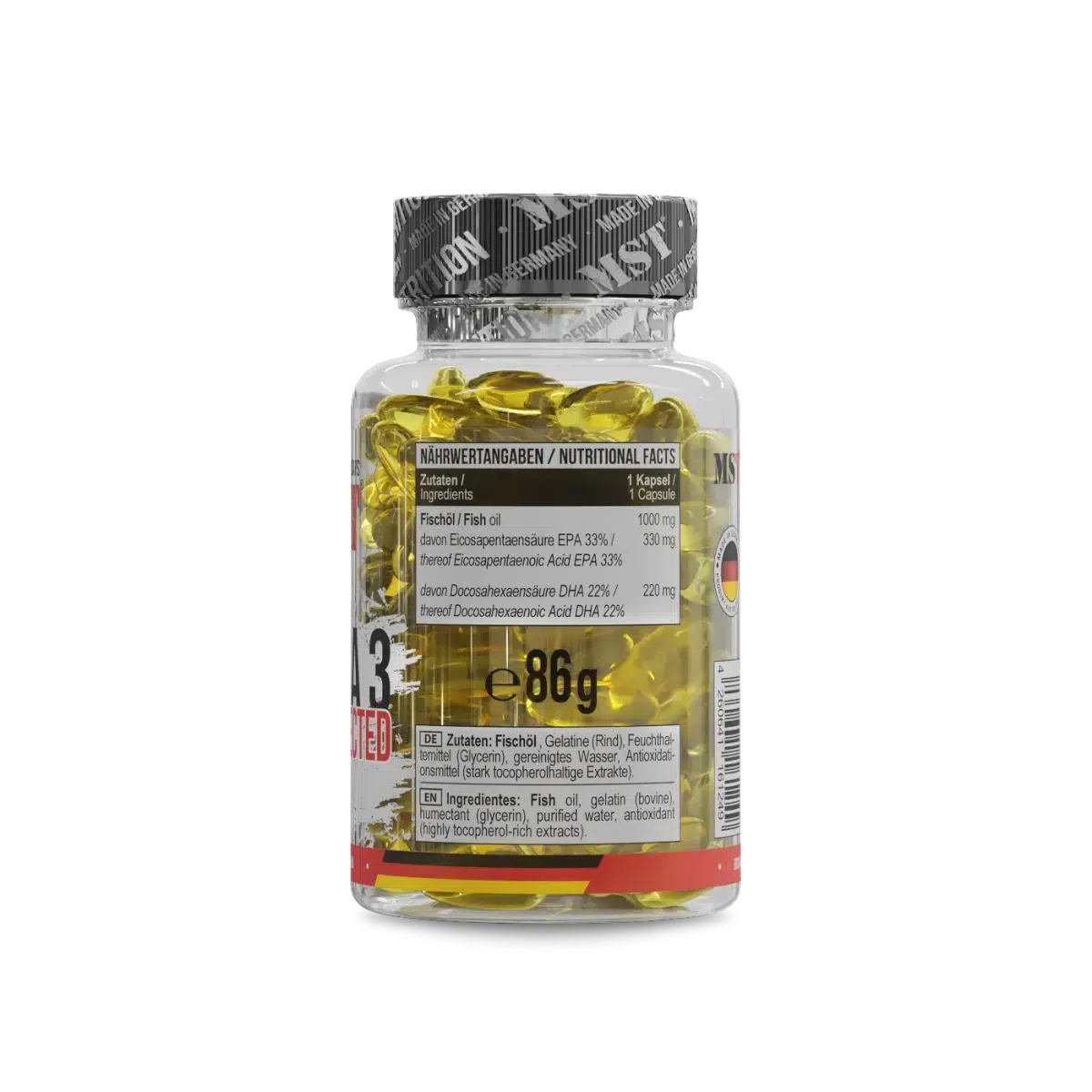 Omega 3 Selected 60 Softgels-Omega 3-MST-Maniac-Sports