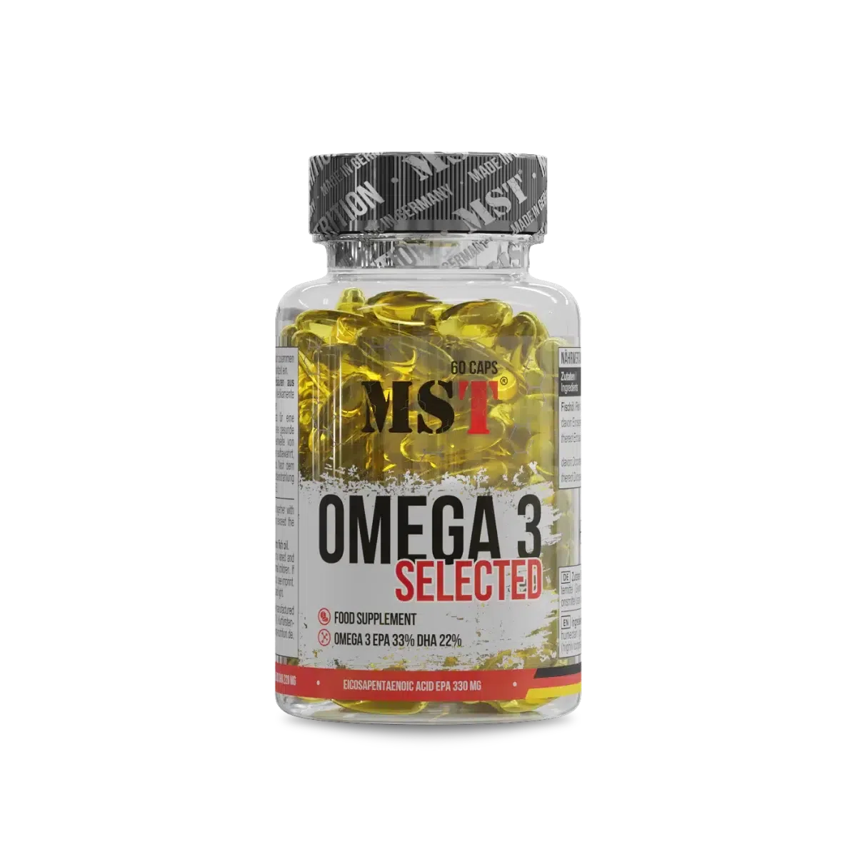 Omega 3 Selected 60 Softgels-Omega 3-MST-Maniac-Sports