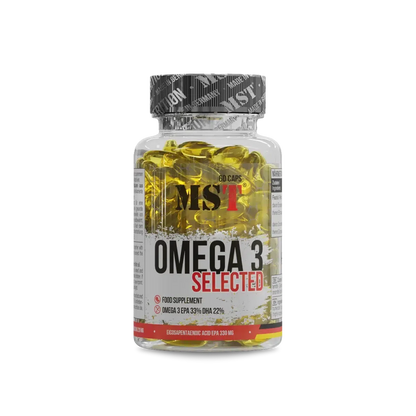 Omega 3 Selected 60 Softgels-Omega 3-MST-Maniac-Sports