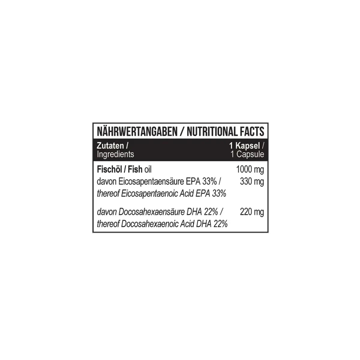 Omega 3 Selected 60 Softgels-Omega 3-Maniac-Sports.de