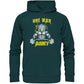 One Man Army Hoodie-Hoodies-maniac-sports-Glazed Green-XS-Maniac-Sports