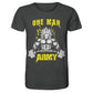 One Man Army Shirt-Unisex-Shirts-maniac-sports-Anthracite-XS-Maniac-Sports