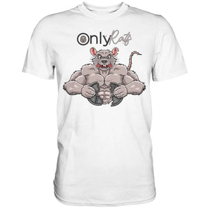 Only Rats Shirt-Unisex-Shirts-Maniac-Sports-White-XS-Maniac-Sports
