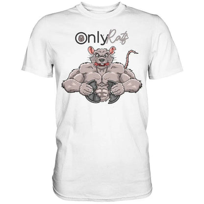 Only Rats Shirt-Unisex-Shirts-Maniac-Sports-White-XS-Maniac-Sports