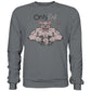 Only Rats Sweatshirt-Sweatshirts-Maniac-Sports-Steel Grey (Solid)-XS-Maniac-Sports
