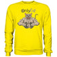 Only Rats Sweatshirt-Sweatshirts-Maniac-Sports-Sun Yellow-XS-Maniac-Sports
