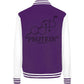 "PROTEIN" College Jacket-Jacken/ Zipper-maniac-sports-Purple/White-XS-Maniac-Sports