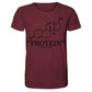 "PROTEIN" Shirt-Unisex-Shirts-maniac-sports-Burgundy-XS-Maniac-Sports