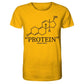 "PROTEIN" Shirt-Unisex-Shirts-maniac-sports-Spectra Yellow-XS-Maniac-Sports
