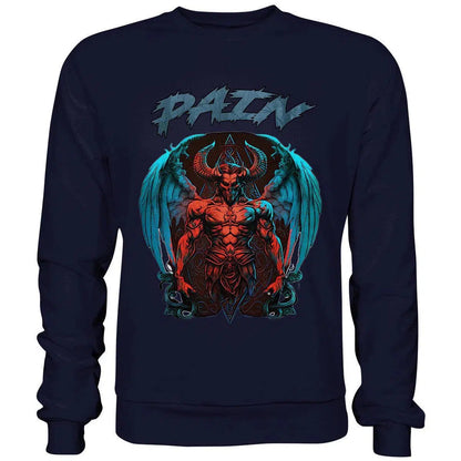 Pain Sweatshirt-Sweatshirts-maniac-sports-Oxford Navy-S-Maniac-Sports