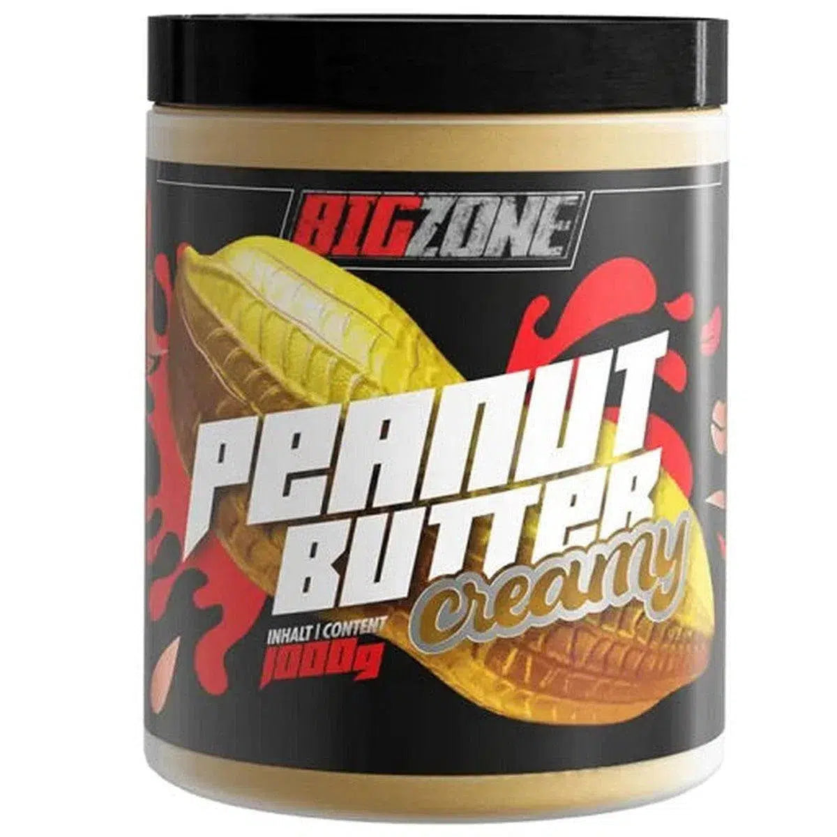 Peanut Butter 1000g-Erdnussbutter-Big Zone-Creamy-Maniac-Sports