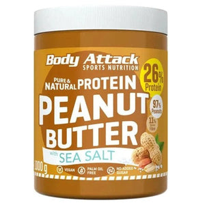 Peanut Butter 1000g-Low Carb Lebensmittel-Body Attack-Creamy-Maniac-Sports