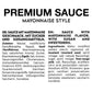 Premium Sauce 350ml-Low Carb Lebensmittel-INLEAD-Mayonnaise Style-Maniac-Sports