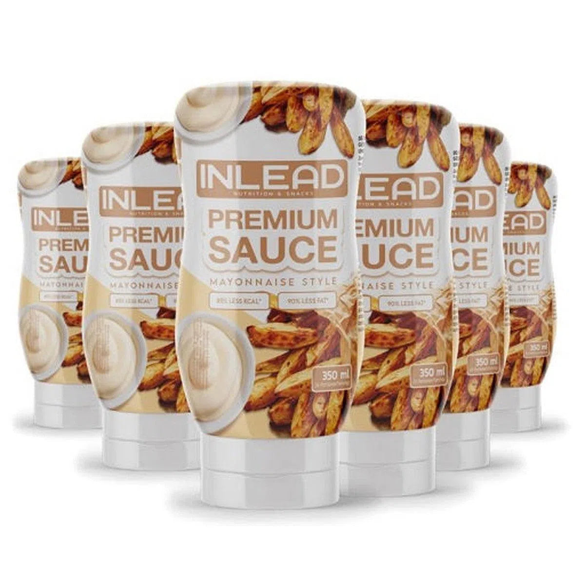 Premium Sauce 350ml-Low Carb Lebensmittel-INLEAD-Mayonnaise Style-Maniac-Sports
