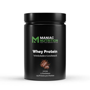Premium Whey Protein 1000g-Whey Protein-Maniac Nutrition-Schokolade-Maniac-Sports