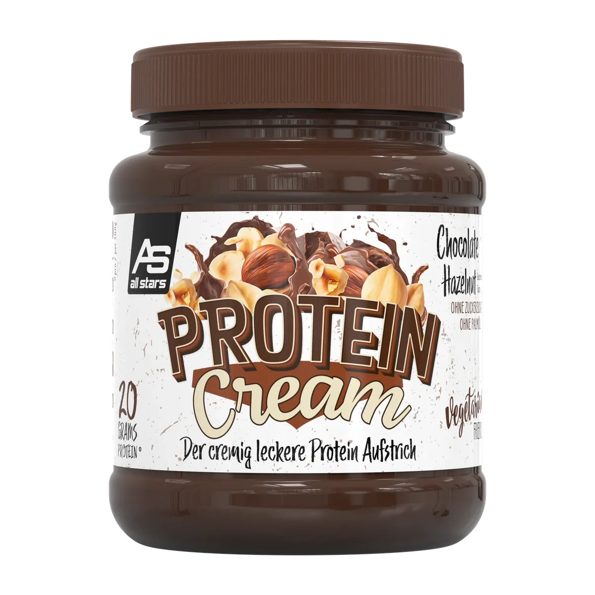 Protein Cream 330g-Low Carb Lebensmittel-All Stars-Chocolate Hazelnut-Maniac-Sports