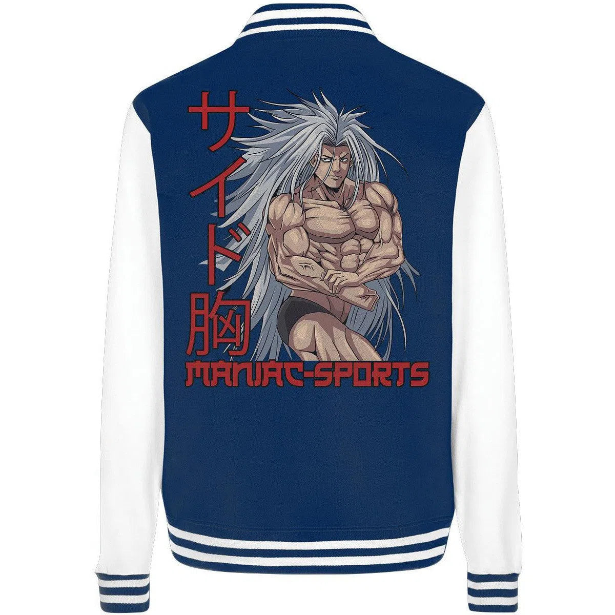 Raizen Maniac College Jacket-Jacken/ Zipper-Maniac-Sports-Navy/White-XS-Maniac-Sports