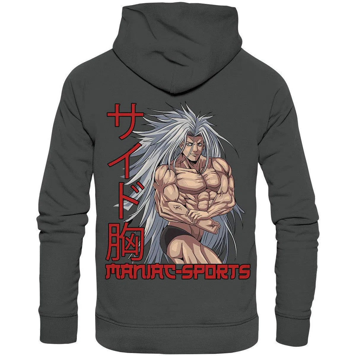 Raizen Maniac Hoodie-Hoodies-Maniac-Sports-Anthracite-XS-Maniac-Sports
