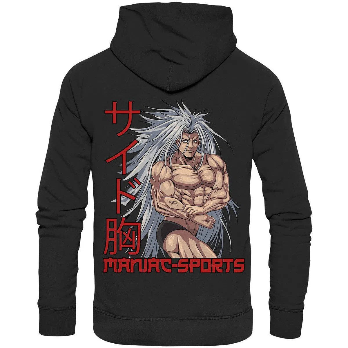 Raizen Maniac Hoodie-Hoodies-Maniac-Sports-Black-XS-Maniac-Sports