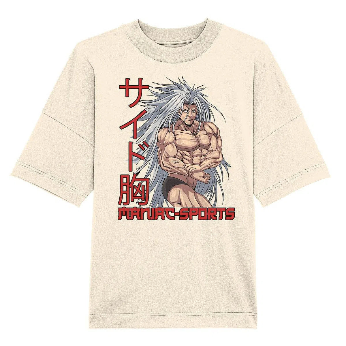 Raizen Maniac Oversize Shirt-Unisex-Shirts-Maniac-Sports-Natural Raw-XS-Maniac-Sports