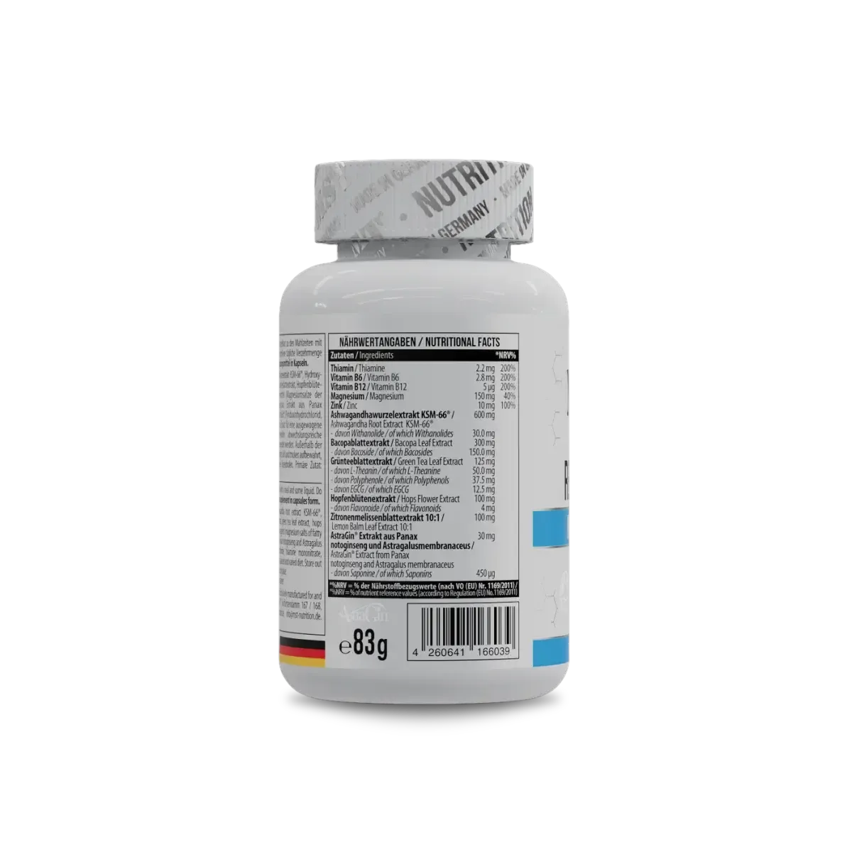 Relax IQ Stress 90 Kapseln-Mineralstoffe-MST-Maniac-Sports