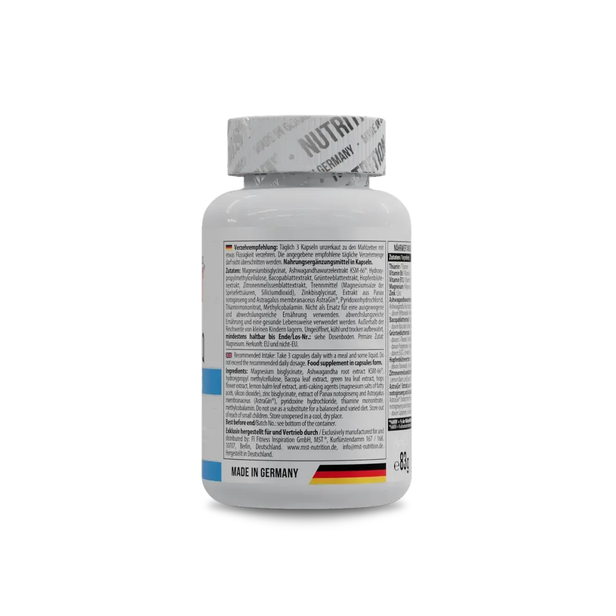 Relax IQ Stress 90 Kapseln-Mineralstoffe-MST-Maniac-Sports