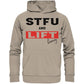 STFU and Lift heavy Hoodie-Hoodies-Maniac-Sports-Desert Dust-XS-Maniac-Sports