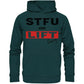 STFU and Lift heavy Hoodie-Hoodies-Maniac-Sports-Glazed Green-XS-Maniac-Sports
