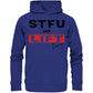 STFU and Lift heavy Hoodie-Hoodies-Maniac-Sports-Worker Blue-XS-Maniac-Sports