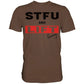 STFU and Lift heavy Shirt-Unisex-Shirts-Maniac-Sports-Chocolate-XS-Maniac-Sports