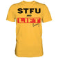 STFU and Lift heavy Shirt-Unisex-Shirts-Maniac-Sports-Gold-XS-Maniac-Sports