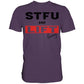 STFU and Lift heavy Shirt-Unisex-Shirts-Maniac-Sports-Urban Purple-XS-Maniac-Sports