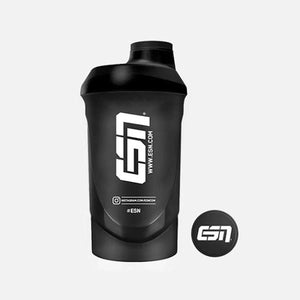 Shaker 600ml-Shaker-ESN-Black-Maniac-Sports