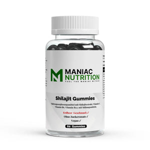 Shilajit Gummies + Multivitamin 60 Stk.-Mineralstoffe-Maniac Nutrition-Maniac-Sports