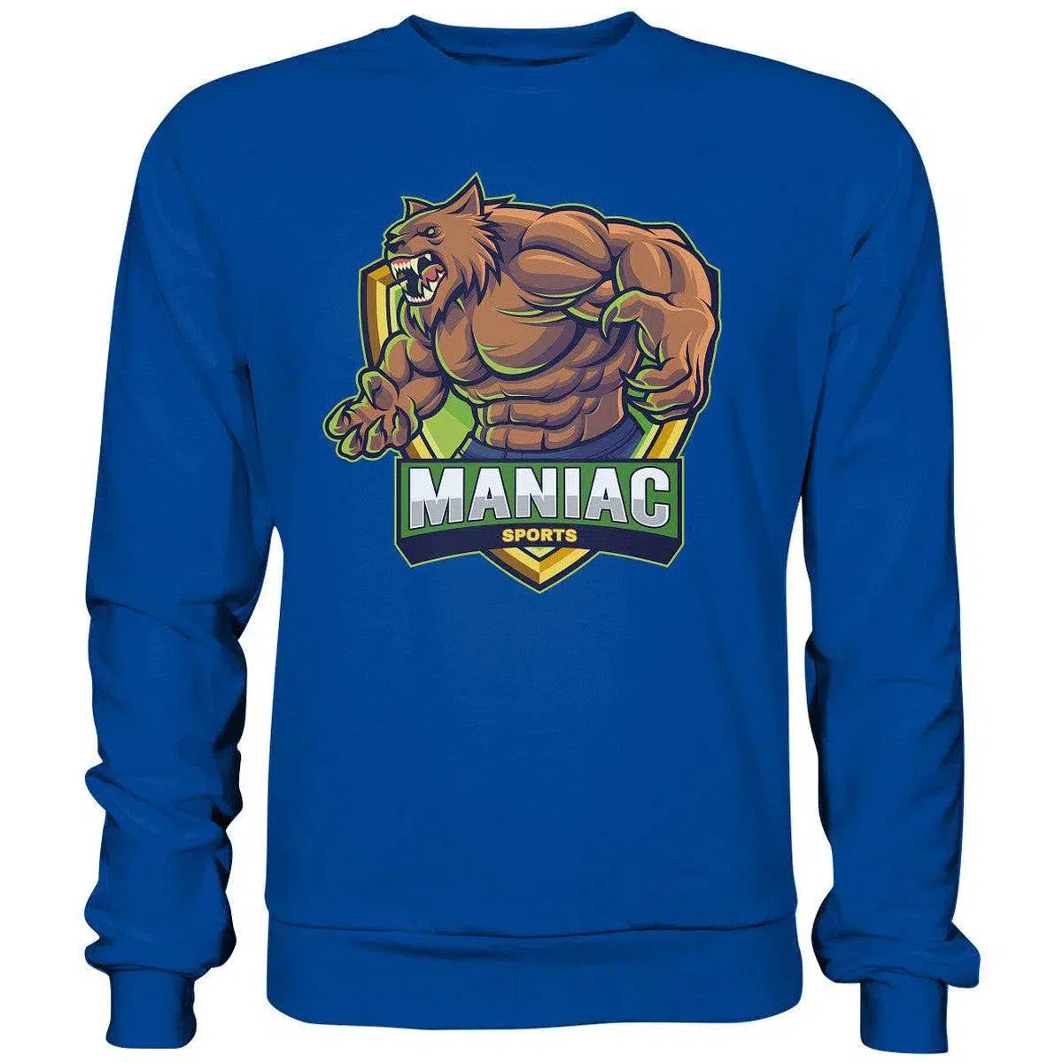 Sweatshirt-Sweatshirts-maniac-sports-Royal Blue-S-Maniac-Sports