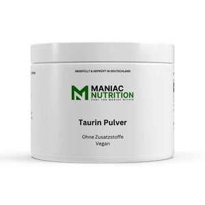 Taurin 250g Pulver-Aminosäuren-Maniac Nutrition-Maniac-Sports
