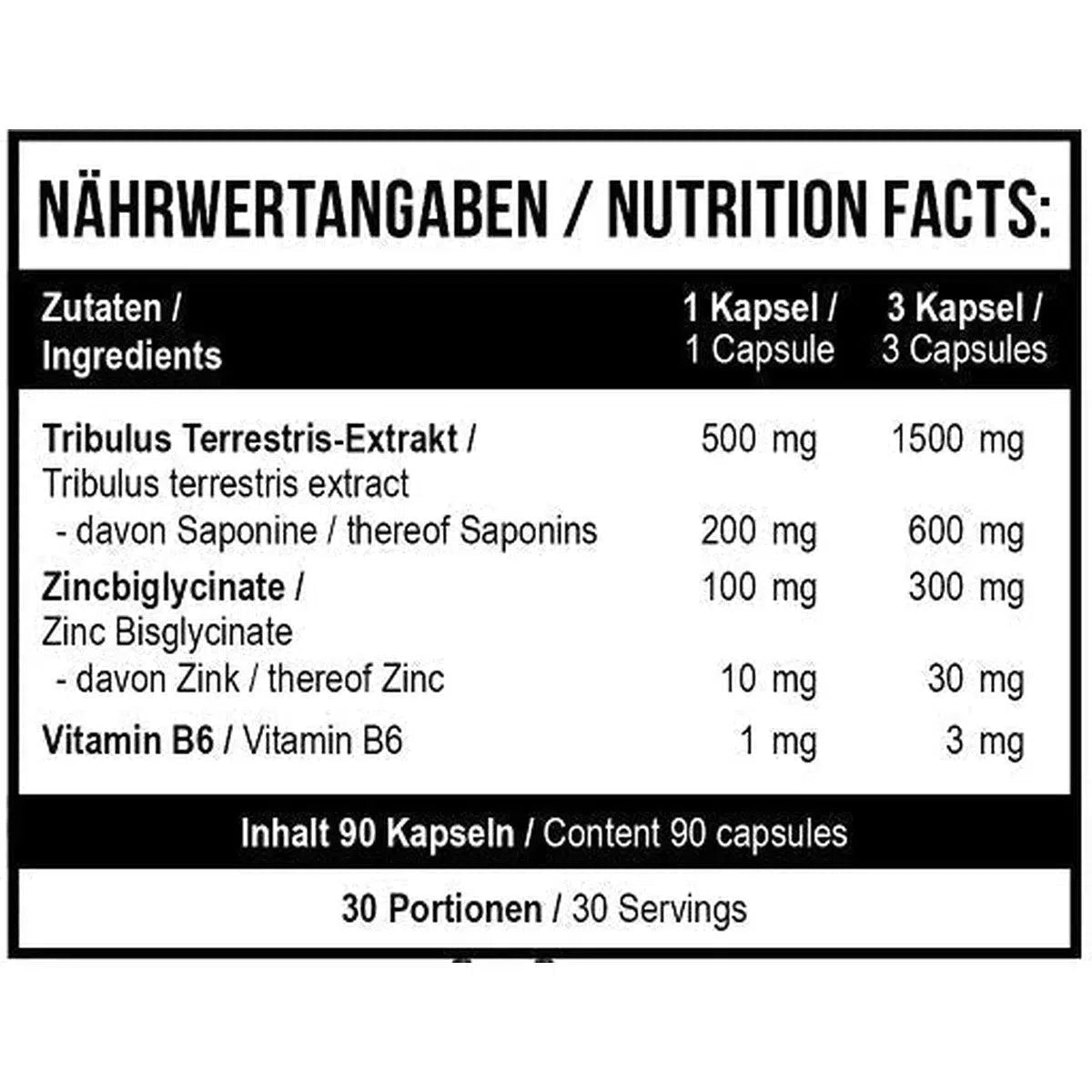 Tribulus 1000 90 Tabl.-Mineralstoffe-MST-Maniac-Sports