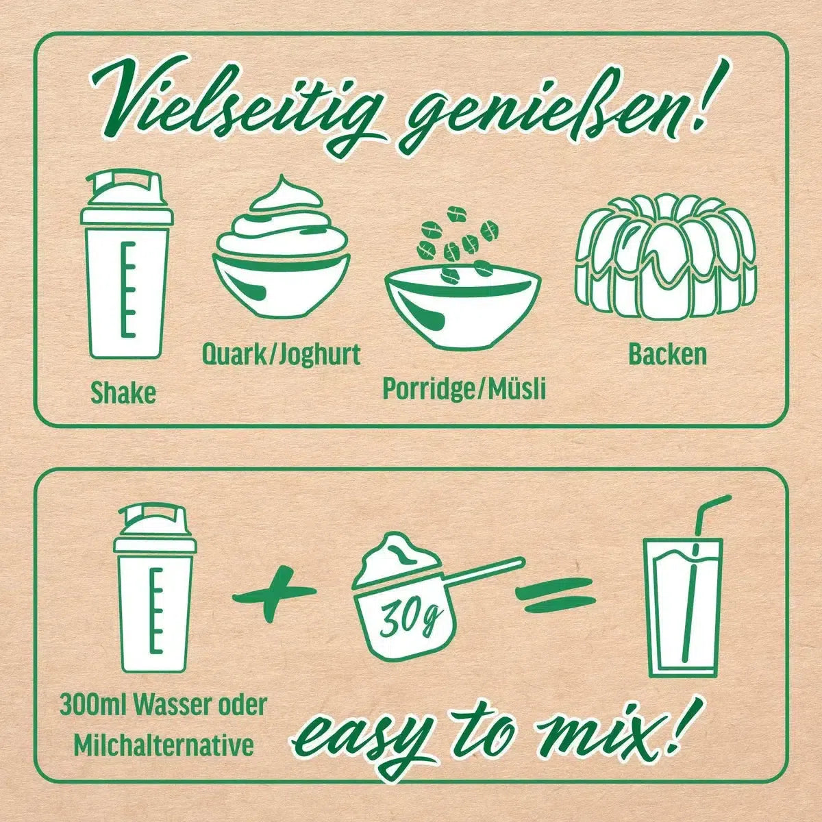 Vegan Protein 390g Dose-Veganes Protein-All Stars-Banana Bread-Maniac-Sports