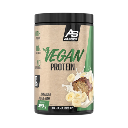 Vegan Protein 390g Dose-Veganes Protein-All Stars-Banana Bread-Maniac-Sports