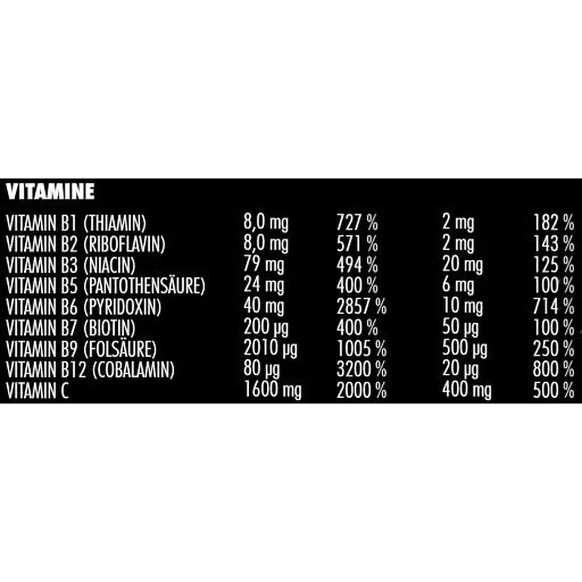 Vitafuse 750g-Multivitamin-Big Zone-Heidelbeere-Maniac-Sports