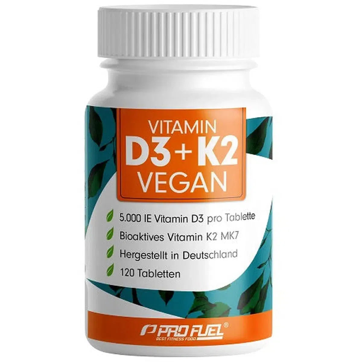 Vitamin D3 & K2 120 Tabl.-Vitamin D3-ProFuel-Maniac-Sports