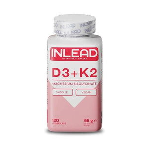 Vitamin D3 + K2 + Magnesium 120 Kapseln-Vitamin D3-INLEAD-Maniac-Sports