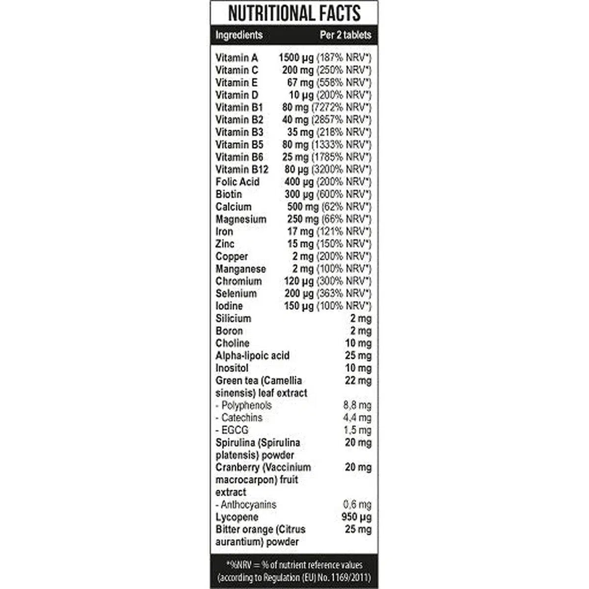 Vitamin Kick 120 Tabl.-Multivitamin-MST-Maniac-Sports