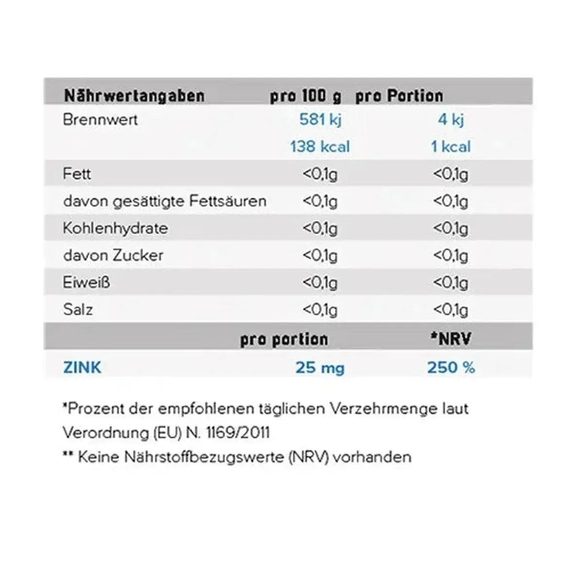 Zink 50mg Bisglycinat 120 Tabletten-Zink-Maniac-Sports.de