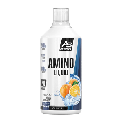 Amino Liquid 1000ml-BCAA-All Stars-Orange-Maniac-Sports