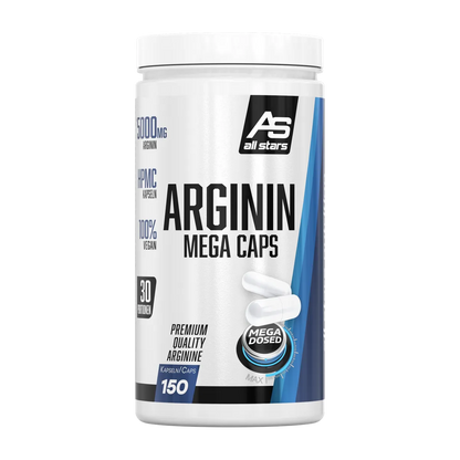 Arginin Mega Caps 150 Kapseln-L-Arginin-All Stars-Maniac-Sports