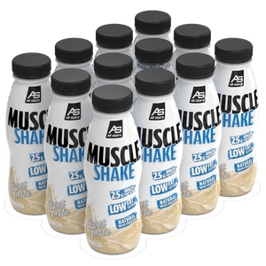 Muscle Shake 12x330ml-Protein Shake-All Stars-Erdbeer-Maniac-Sports